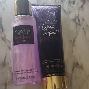 Victoria's secret love spell shimmer fragance